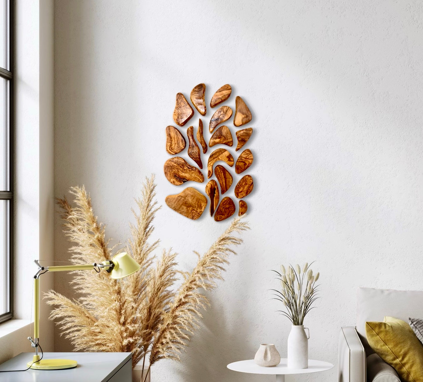 Artisan19 - Handmade Olive Wood Wall Decor Puzzle